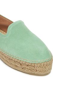 Manebi Espadryle R 7.7 D0 Zielony. Kolor: zielony. Materiał: zamsz, skóra