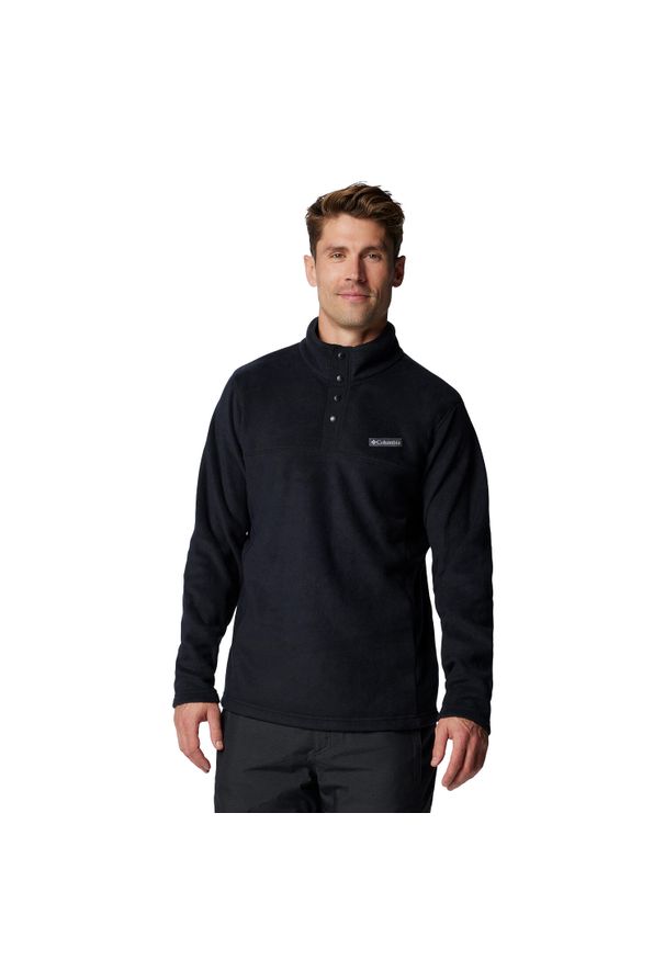 columbia - Bluza polarowa męska Columbia Steens Mountain Half Snap II. Kolor: czarny. Materiał: polar