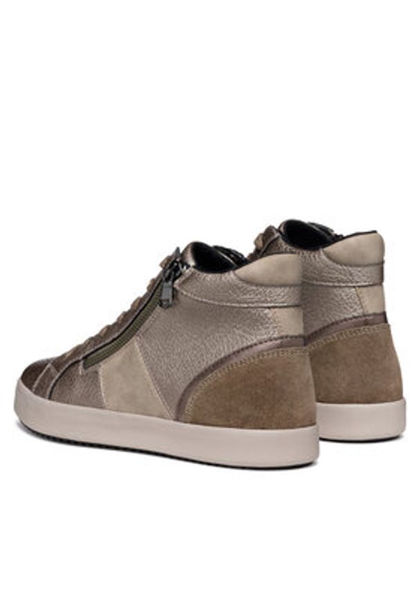 Geox Sneakersy D Blomiee D366HD 02N22 C6029 Beżowy. Kolor: beżowy. Materiał: skóra