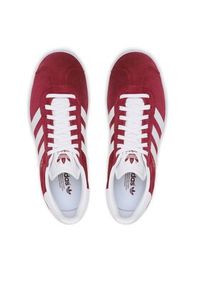 Adidas - adidas Sneakersy Gazelle B41645 Bordowy. Kolor: czerwony. Materiał: zamsz, skóra. Model: Adidas Gazelle