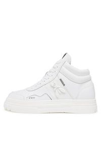 Patrizia Pepe Sneakersy 8Z0088/L011-W338 Biały. Kolor: biały. Materiał: skóra