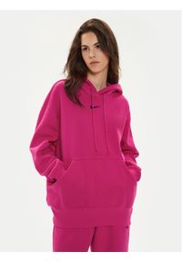 Nike Bluza DQ5860 Różowy Oversize. Kolor: różowy. Materiał: bawełna
