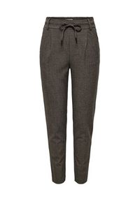 only - ONLY Spodnie materiałowe Poptrash 15330800 Szary Regular Fit. Kolor: szary. Materiał: syntetyk #5