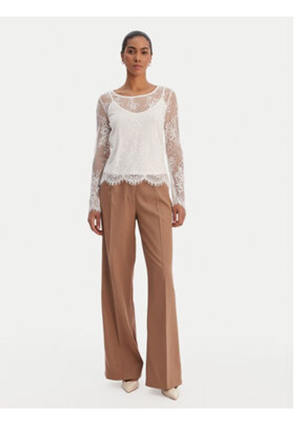 Morgan Bluzka 261-TCITY Écru Regular Fit. Materiał: syntetyk