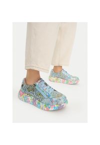 Sneakersy Laura Vita. Kolor: niebieski #1
