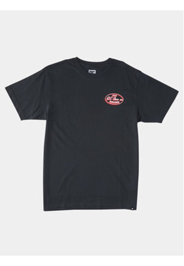 DC T-Shirt Truckin Tees ADYZT05284 Czarny Regular Fit. Kolor: czarny. Materiał: bawełna