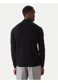 Karl Lagerfeld - KARL LAGERFELD Golf 655002 554399 Czarny Slim Fit. Typ kołnierza: golf. Kolor: czarny. Materiał: wełna