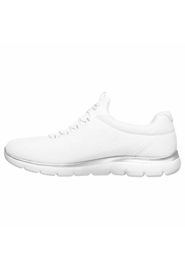 skechers - Obuwie Sportowe Damskie Skechers Summits Biały. Kolor: biały. Materiał: materiał, syntetyk