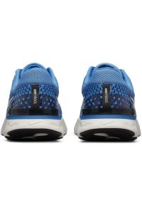 Buty Nike React Infinity Run Flyknit 3 M DH5392-400 niebieskie. Kolor: niebieski. Materiał: materiał, guma. Szerokość cholewki: normalna. Sport: bieganie #8