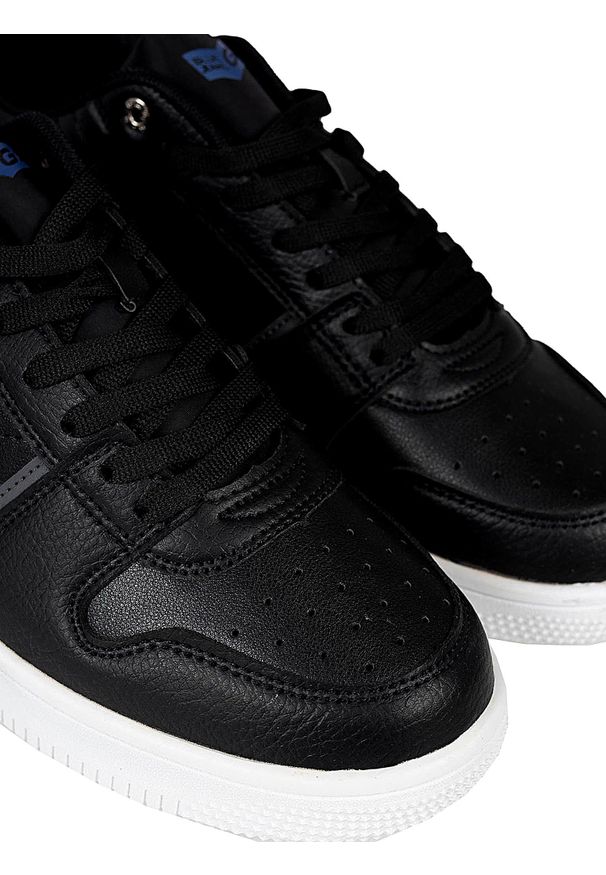 Gas Sneakersy "Grail LTX2" | GAM224201 | Grail LTX2 | Mężczyzna | Czarny. Kolor: czarny. Materiał: skóra ekologiczna. Wzór: nadruk