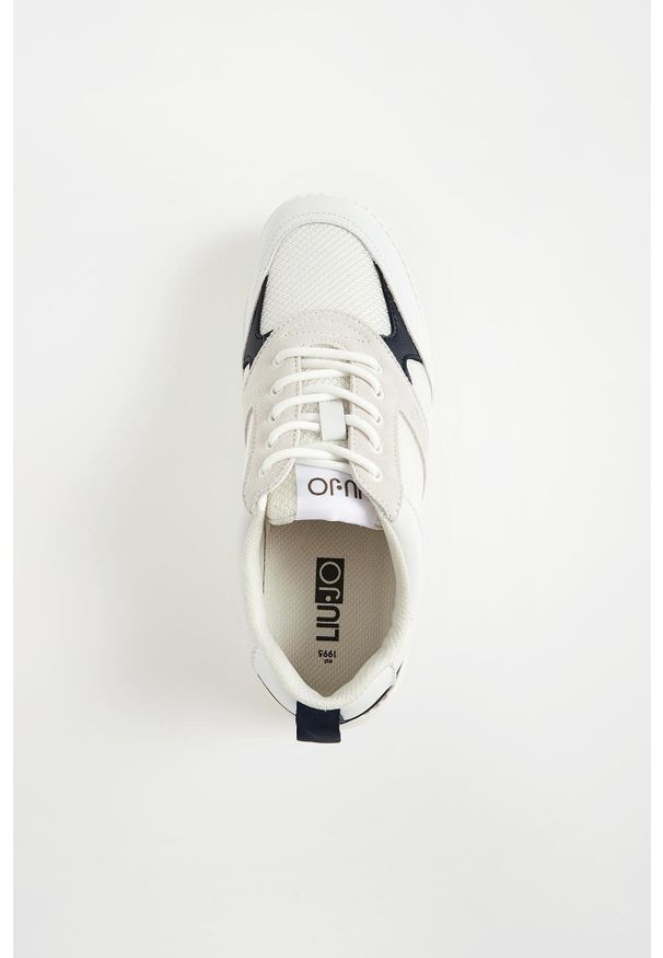 Liu Jo - Sneakersy męskie skórzane LIU JO. Materiał: skóra