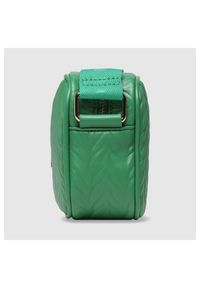 Valentino by Mario Valentino - VALENTINO Tłoczona zielona torebka z przypinaną saszetką sunny re haversack. Kolor: zielony. Materiał: z tłoczeniem #4