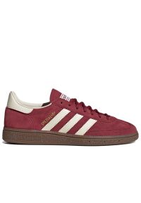 Adidas - Buty damskie adidas Handball Spezial JR2122 - bordowe. Okazja: na co dzień. Zapięcie: sznurówki. Kolor: czerwony. Materiał: skóra, zamsz, guma. Szerokość cholewki: normalna. Sport: piłka ręczna #1