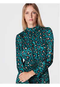 Nissa Sukienka koktajlowa RZ13357 Zielony Regular Fit. Kolor: zielony. Materiał: syntetyk. Styl: wizytowy #2