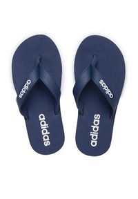 Adidas - adidas Japonki Eezay Flip Flop EG2041 Granatowy. Kolor: niebieski. Materiał: skóra #8