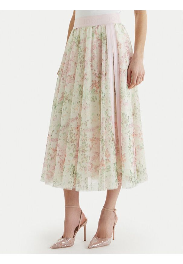 JOOP! Spódnica midi Fridi2 30048633 Kolorowy Regular Fit. Materiał: syntetyk. Wzór: kolorowy