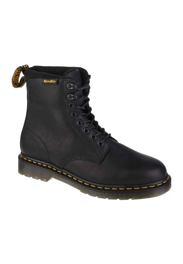 Glany Dr. Martens 1460 Pascal DM27084001 czarne. Zapięcie: sznurówki. Kolor: czarny. Materiał: guma, skóra