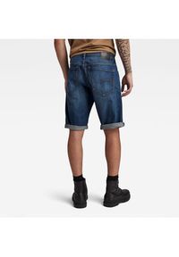 G-Star RAW - G-Star Raw Szorty jeansowe Mosa D24430-D538-G331 Granatowy Regular Fit. Kolor: niebieski. Materiał: bawełna #5