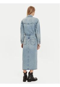 Levi's® Sukienka jeansowa Western 0002Q-0000 Niebieski Regular Fit. Kolor: niebieski. Materiał: bawełna #3