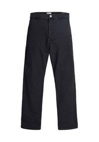 Jack & Jones Spodnie materiałowe Alex 12288528 Czarny Baggy Fit. Kolor: czarny. Materiał: bawełna #7