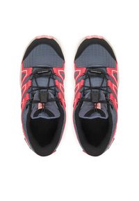 salomon - Salomon Buty do biegania Speedcross Waterproof L47856600 Szary. Kolor: szary. Materiał: materiał. Model: Salomon Speedcross