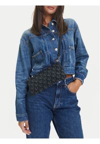 Calvin Klein Jeans Torebka Logo Jacquard Sophie Top Zip LV04K3183G Czarny. Kolor: czarny #1