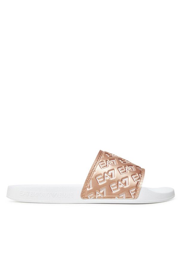 EA7 Emporio Armani Klapki 7X000109 AF15125 M0116 Różowy. Kolor: różowy