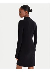 Guess Sukienka codzienna V5BK04 KCBF1 Czarny Slim Fit. Okazja: na co dzień. Kolor: czarny. Materiał: bawełna. Typ sukienki: proste. Styl: casual #3