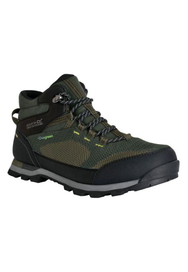 Buty trekkingowe męskie Regatta Blackthorn Evo wodoodporne. Kolor: brązowy. Sport: turystyka piesza