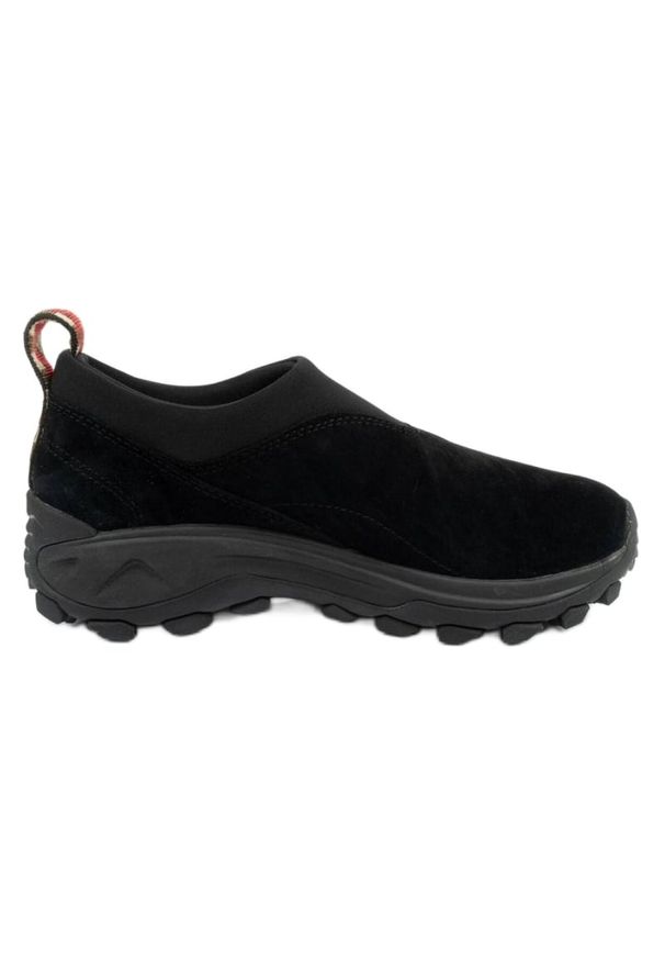 Buty sportowe Merrell Winter Moc 3 J004561 czarne. Okazja: na co dzień. Kolor: czarny. Materiał: skóra, neopren, guma, polar, materiał. Szerokość cholewki: normalna. Sezon: zima, jesień