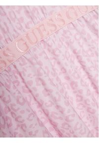 Guess Sukienka letnia J2YK16 KAZM0 Różowy Regular Fit. Kolor: różowy. Materiał: syntetyk. Sezon: lato