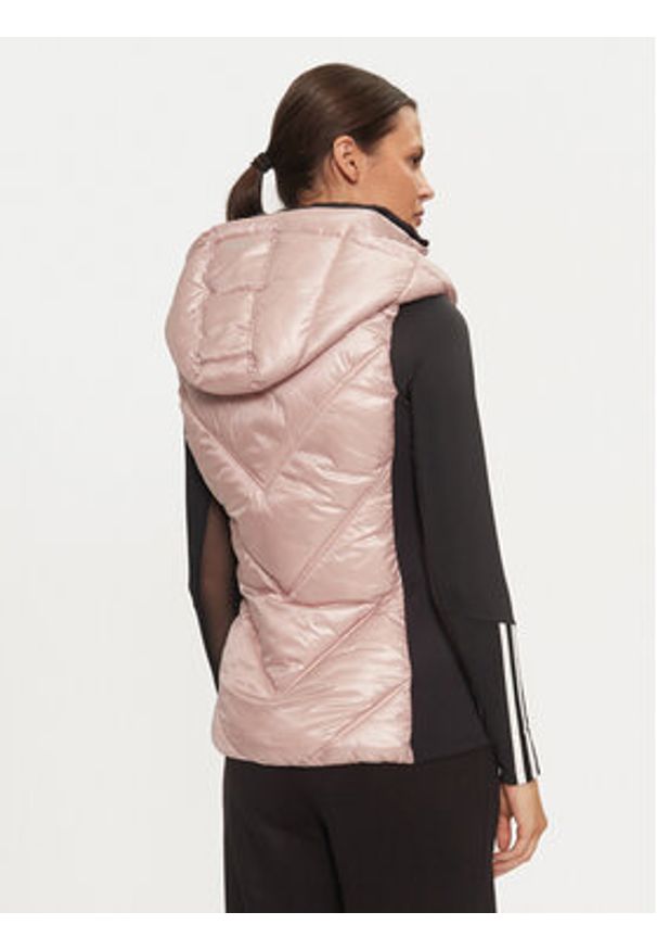 DKNY Bezrękawnik DP4V3157 Różowy Regular Fit. Kolor: różowy. Materiał: syntetyk. Długość rękawa: bez rękawów