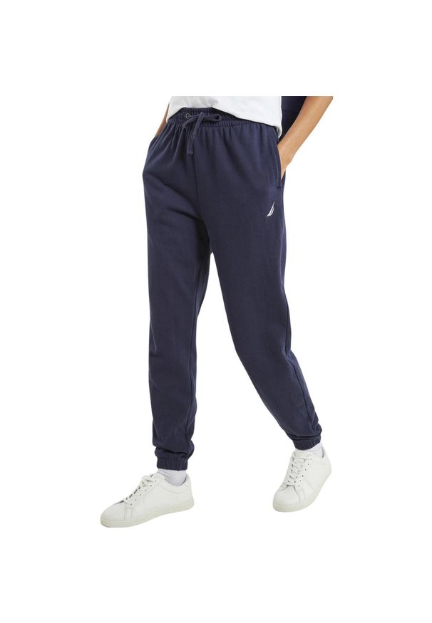 Szorty Damskie Nautica Lillibet Jog. Kolor: niebieski. Materiał: bawełna. Sport: joga i pilates