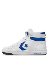 Converse Sneakersy Pro Blaze V2 Synthetic Leather A07514C Biały. Kolor: biały
