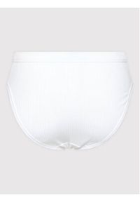 Chantelle Figi brazylijskie z wysokim stanem Comfort C15P50 Biały. Stan: podwyższony. Kolor: biały. Materiał: bawełna #4