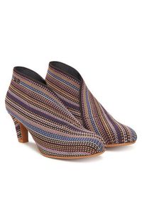 United Nude Botki Fold Mid 1002765905 Brązowy. Kolor: brązowy. Materiał: materiał #5