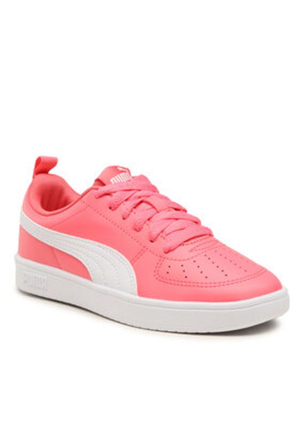 Puma Sneakersy Rickie Jr 384311 16 Różowy. Kolor: różowy. Materiał: skóra