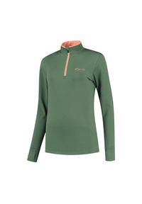 ROGELLI - Bluza do biegania damska Rogelli SNAKE. Kolor: zielony, czerwony, wielokolorowy #1