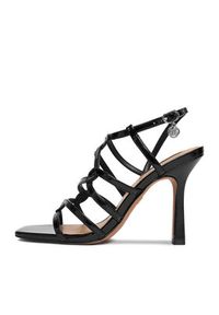 Nine West Sandały CEO-LS955066-23 Czarny. Kolor: czarny. Materiał: materiał #6