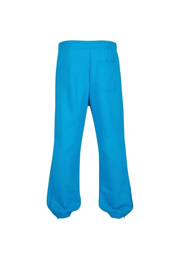 Urban Classics - Męskie Spodnie Dresowe. Kolor: niebieski. Materiał: dresówka. Długość: długie