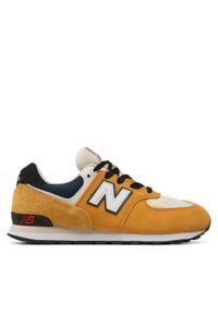 New Balance Sneakersy GC574CY1 Żółty. Kolor: żółty. Materiał: materiał. Model: New Balance 574 #1