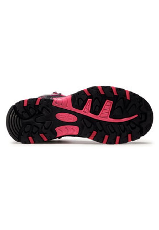 CMP Trekkingi Kids Rigel Mid Trekking Shoe Wp 3Q12944J Różowy. Kolor: różowy. Materiał: zamsz, skóra