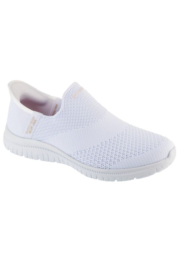 skechers - Buty sportowe Sneakersy damskie, Slip-ins: Virtue - Sleek. Kolor: biały. Sport: turystyka piesza