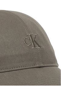 Calvin Klein Czapka z daszkiem Monogram Embroidery Baseball Cap LV04G5002G Szary. Kolor: szary. Materiał: bawełna #4