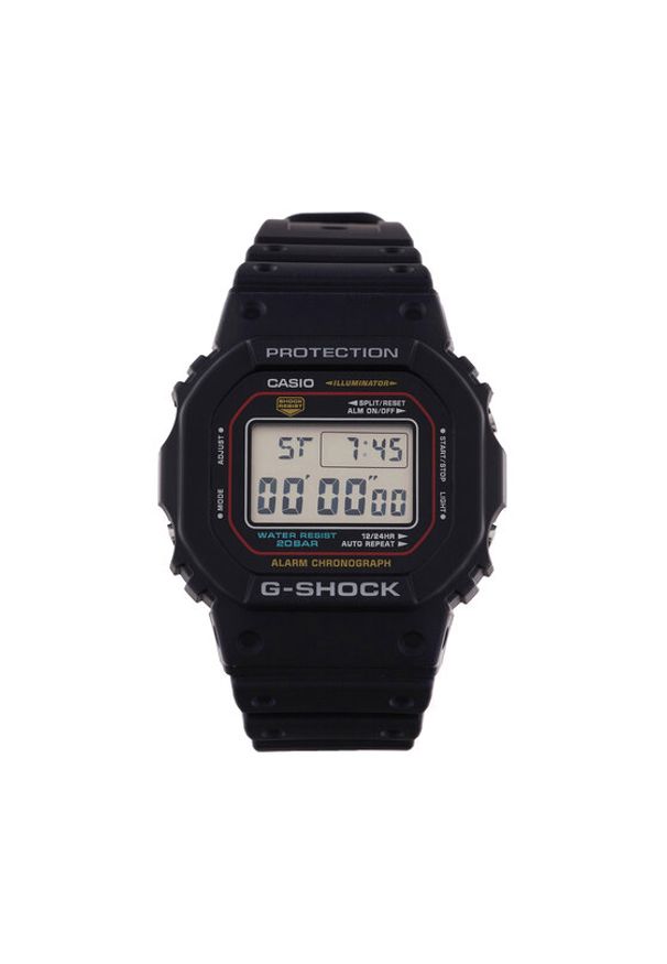 G-Shock Zegarek DW-5600RL-1ER Czarny. Kolor: czarny