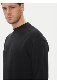 BOSS Bluza David Sweatshirt 50540505 Czarny Relaxed Fit. Kolor: czarny. Materiał: bawełna #6
