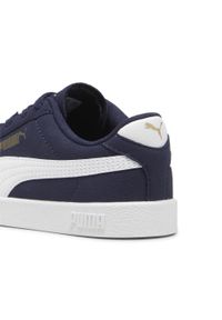 Puma - Dziecięce sneakersy PUMA Club II PUMA Navy White Gold Blue. Kolor: biały, niebieski, żółty, wielokolorowy