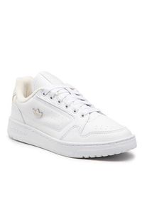 Adidas - adidas Sneakersy Ny 90 W GW7010 Biały. Kolor: biały. Materiał: skóra #4