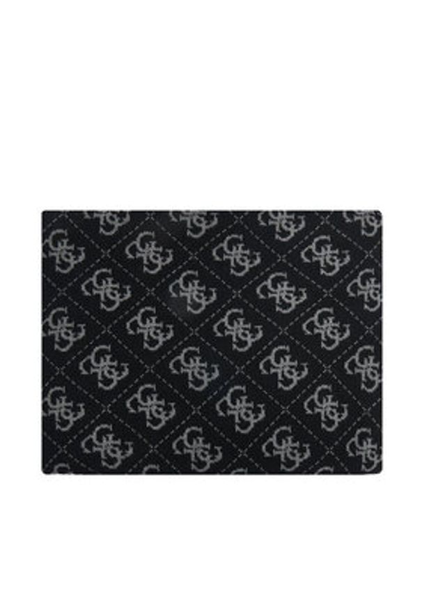 Guess Szalik AM9468 POL03 Czarny. Kolor: czarny. Materiał: materiał