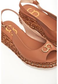 Sandały damskie skórzane CESARE CASADEI. Materiał: skóra #4